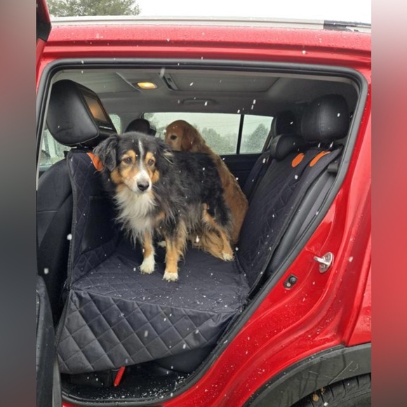 NEW Katziela Extended Back Car Seat Cover, Large, Black - Picture 11 of 14